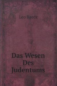 Das Wesen Des Judentums