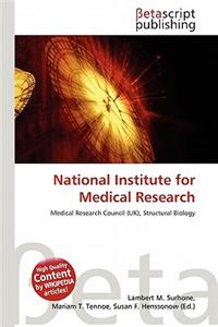 National Institute for Medical Research