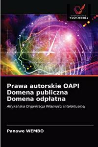 Prawa autorskie OAPI Domena publiczna Domena odplatna