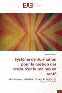 Système d'information pour la gestion des ressources humaines en santé