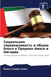 Социальная справедливость и общее благо в