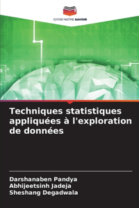 Techniques statistiques appliquées à l'exploration de données