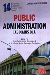 14 Years topicwise solutions of previous years papers Public Administration IAS MAINS Q&A