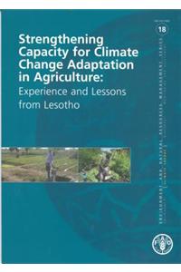 Strengthening Capacity for Climate Change Adaptation in Agriculture