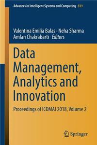 Data Management, Analytics and Innovation