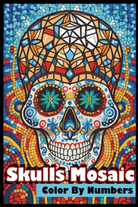 Skulls Mosaic Color By Numbers