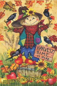 Autumn Scenes Coloring Book