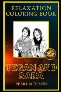 Tegan and Sara Relaxation Coloring Book