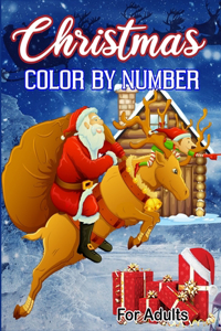 Christmas Color By Number For Adults