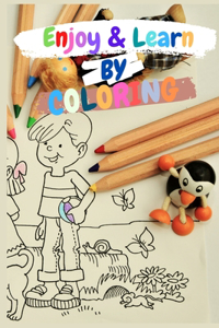 Enjoy And Learn By Coloring