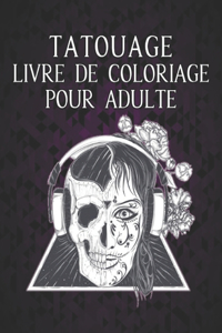 Tatouage Livre de Coloriage Pour Adulte