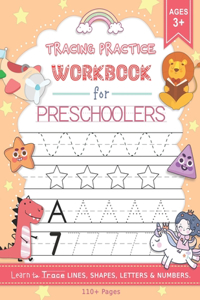 Tracing Practice Workbook for Preschoolers