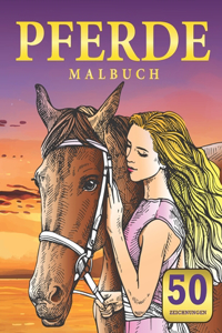 Pferde Malbuch