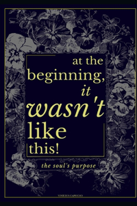 At The Beginning, It Wasn't Like This