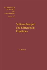Volterra Integral and Differential Equations