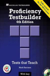 Proficiency Testbuilder 2013 Student's Book with key & MPO Pack