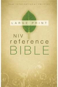 NIV, Reference Bible, Large Print, Hardcover