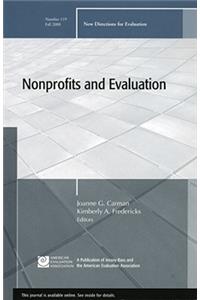 Nonprofits and Evaluation