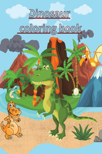 Dinosaur Coloring Book: Great Gift for Boys & Girls, Ages 4-8 Kids