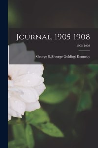 Journal, 1905-1908; 1905-1908