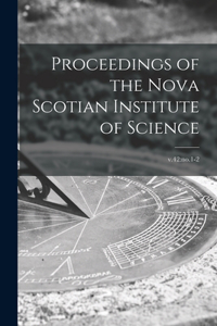 Proceedings of the Nova Scotian Institute of Science; v.42