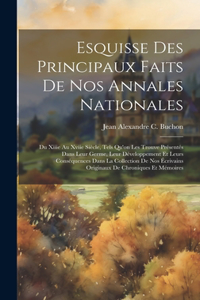 Esquisse Des Principaux Faits De Nos Annales Nationales