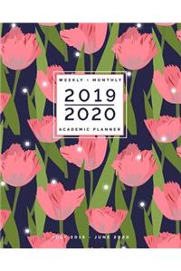 July 2019 - June 2020 Weekly + Monthly Academic Planner