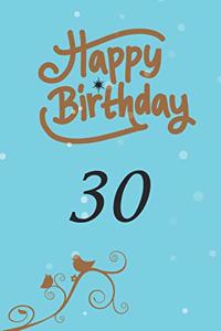 Happy birthday 30