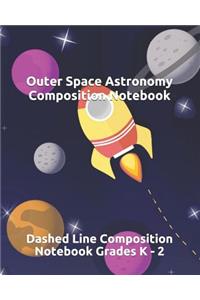 Outer Space Astronomy Composition Notebook
