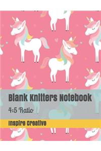Blank Knitters Notebook