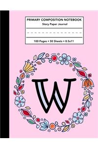 Primary Composition Notebook