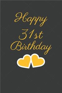 Happy 31st Birthday