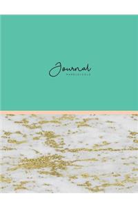 Journal Marble + Gold