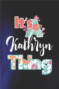 It's Kathryn Thing
