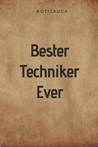 Bester Techniker Ever Notizbuch