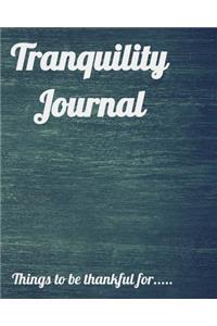 Tranquility Journal