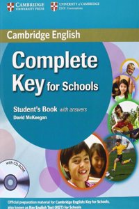 Complete Key for Schools Student's Pack with Answers (Student's Book with CD-ROM, Workbook with Audio CD)