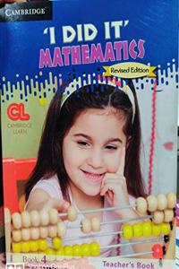 I Did It Mathematics Level 4 Teacher's Book with TRP+