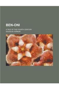 Ben-Oni; A Tale of the Fourth Century
