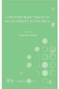 Contemporary Issues in Development Economics