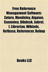 Free Reference Management Software Free Reference Management Software