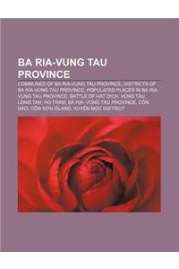 Ba RIA-Vung Tau Province