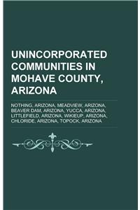 Unincorporated Communities in Mohave County, Arizona