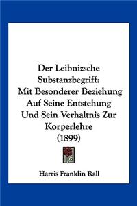 Leibnizsche Substanzbegriff