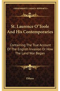 St. Laurence O'Toole and His Contemporaries