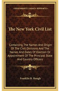 The New York Civil List