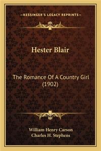 Hester Blair