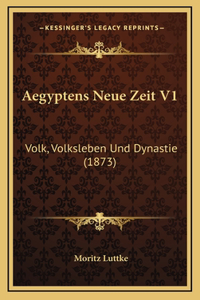Aegyptens Neue Zeit V1