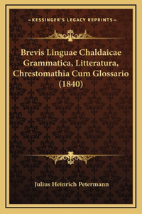Brevis Linguae Chaldaicae Grammatica, Litteratura, Chrestomathia Cum Glossario (1840)