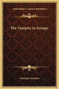 Vampire in Europe